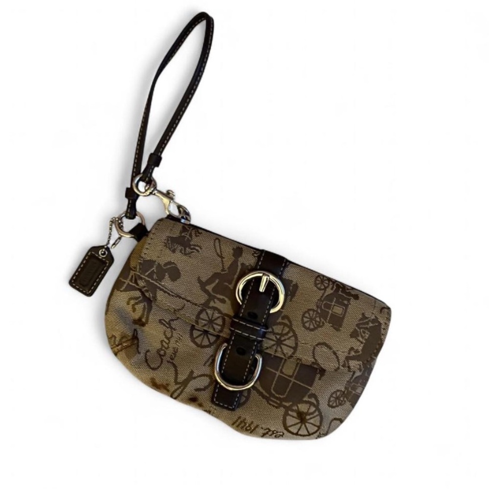 Vintage Coach Wristlet